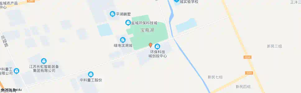 盐城环保会展中心_公交站地图_盐城公交_妙搜公交查询2025
