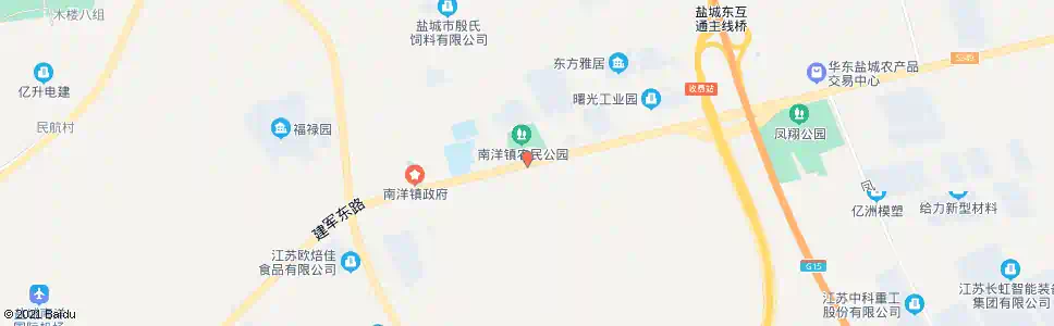 盐城曙光村_公交站地图_盐城公交_妙搜公交查询2025