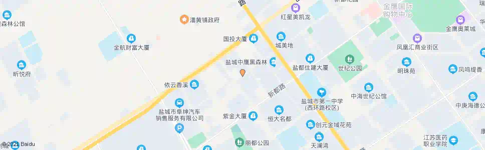 盐城唐笑服饰_公交站地图_盐城公交_妙搜公交查询2025