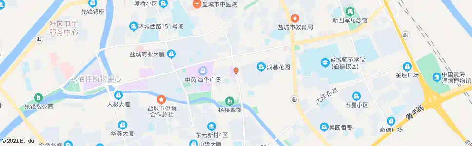 盐城飞驰新天地_公交站地图_盐城公交_妙搜公交查询2025