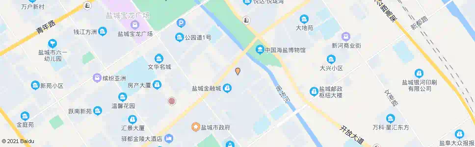 盐城智慧谷_公交站地图_盐城公交_妙搜公交查询2025