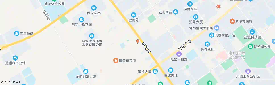 盐城鹿鸣路西环路口_公交站地图_盐城公交_妙搜公交查询2025