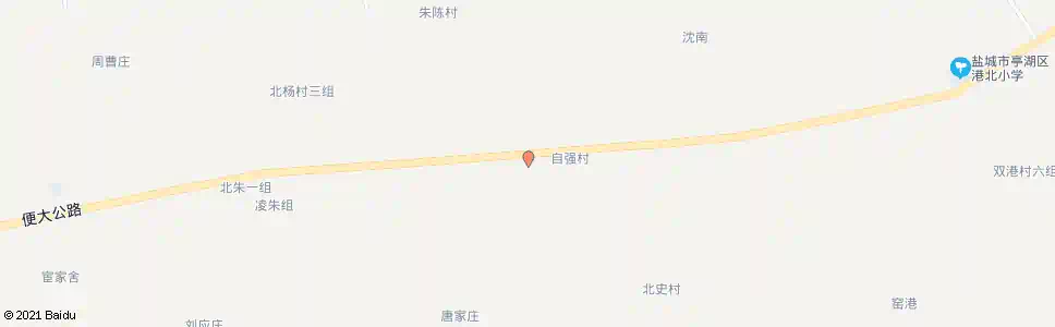 盐城岐山村_公交站地图_盐城公交_妙搜公交查询2025