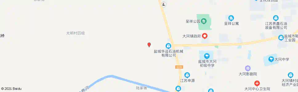 盐城光明一组_公交站地图_盐城公交_妙搜公交查询2025
