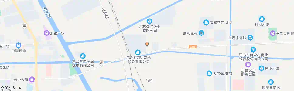 盐城金丽达_公交站地图_盐城公交_妙搜公交查询2025