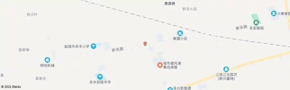 盐城永丰工业园区_公交站地图_盐城公交_妙搜公交查询2025