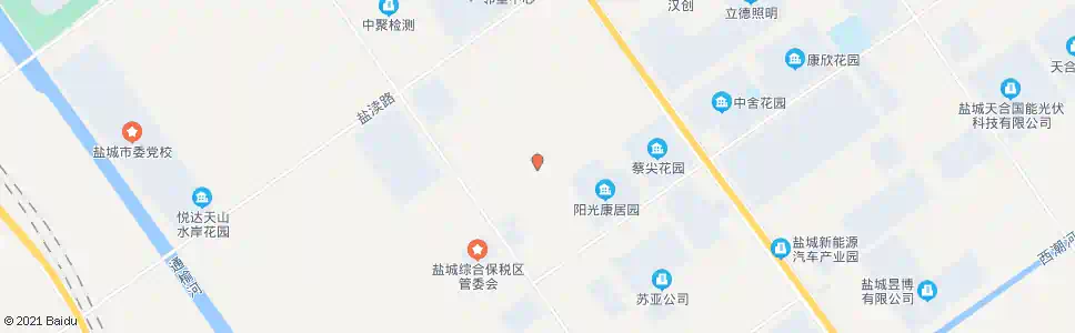 盐城圣泰阀门_公交站地图_盐城公交_妙搜公交查询2025