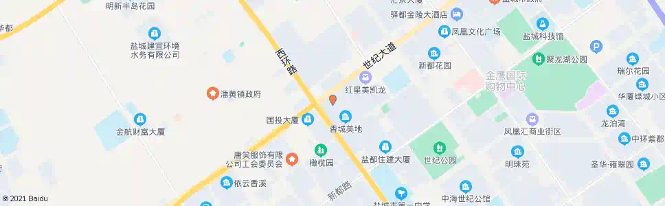 盐城金太阳装饰城_公交站地图_盐城公交_妙搜公交查询2025