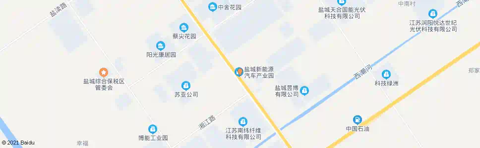 盐城农示园_公交站地图_盐城公交_妙搜公交查询2025