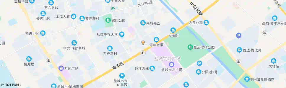盐城国飞尚城_公交站地图_盐城公交_妙搜公交查询2025