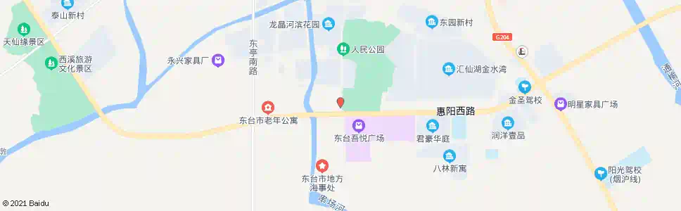 盐城八林村(海陵南路)_公交站地图_盐城公交_妙搜公交查询2025