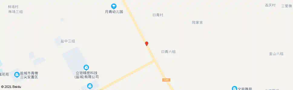 盐城月青六组_公交站地图_盐城公交_妙搜公交查询2025