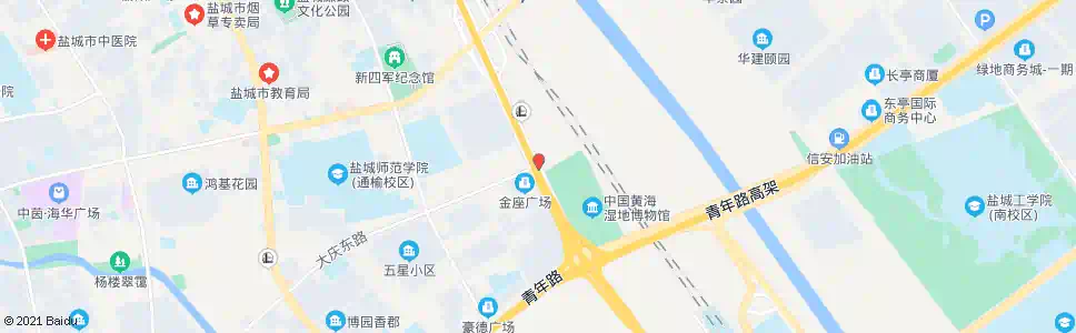 盐城大庆东路范公路口_公交站地图_盐城公交_妙搜公交查询2025