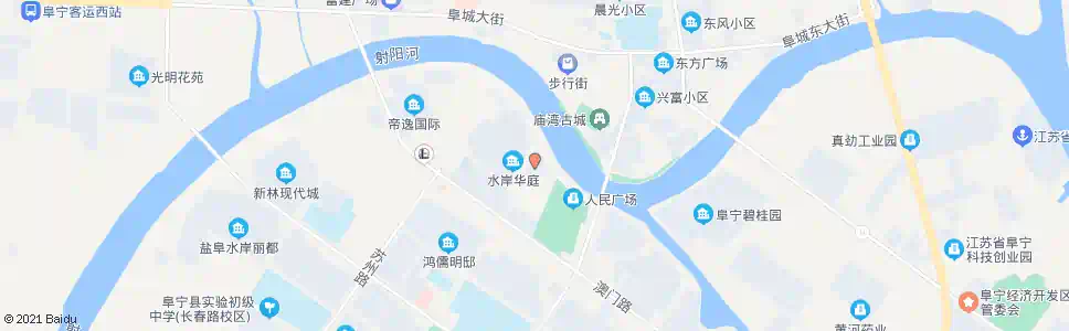 盐城宏伟大酒店_公交站地图_盐城公交_妙搜公交查询2025