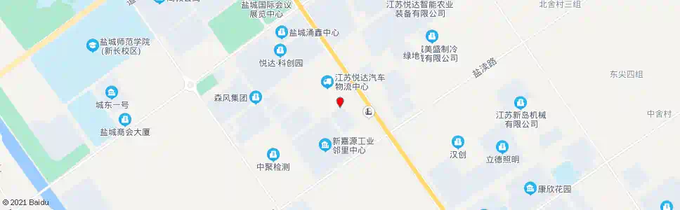 盐城开发区货运南站_公交站地图_盐城公交_妙搜公交查询2025