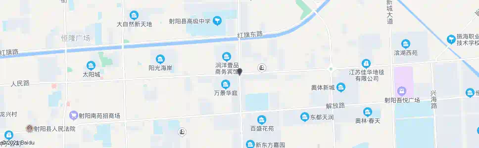 盐城万景华庭_公交站地图_盐城公交_妙搜公交查询2025