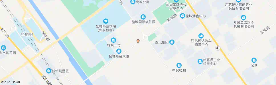 盐城新都路希望大道口_公交站地图_盐城公交_妙搜公交查询2025