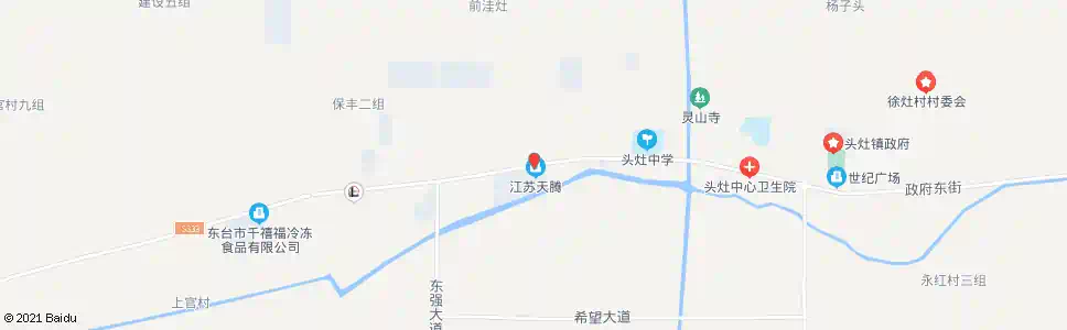 盐城天腾化工_公交站地图_盐城公交_妙搜公交查询2025