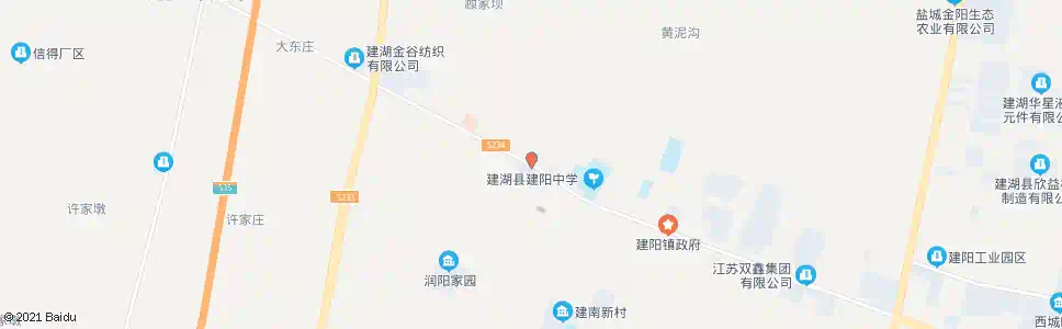 盐城建阳农贸市场_公交站地图_盐城公交_妙搜公交查询2025