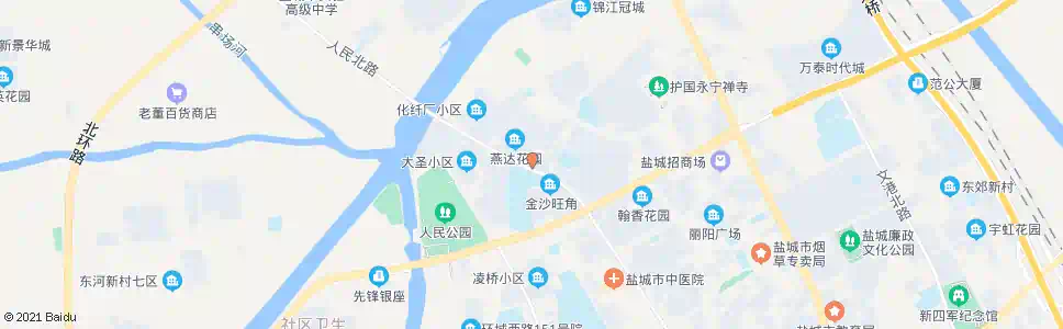 盐城公交四公司_公交站地图_盐城公交_妙搜公交查询2025