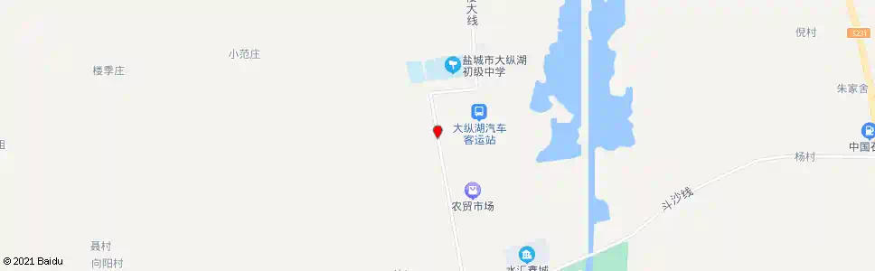 盐城街心公园_公交站地图_盐城公交_妙搜公交查询2025