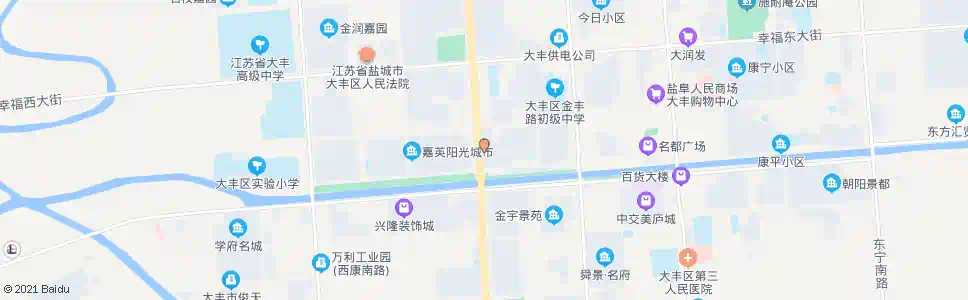 盐城东方锦锈北城_公交站地图_盐城公交_妙搜公交查询2025