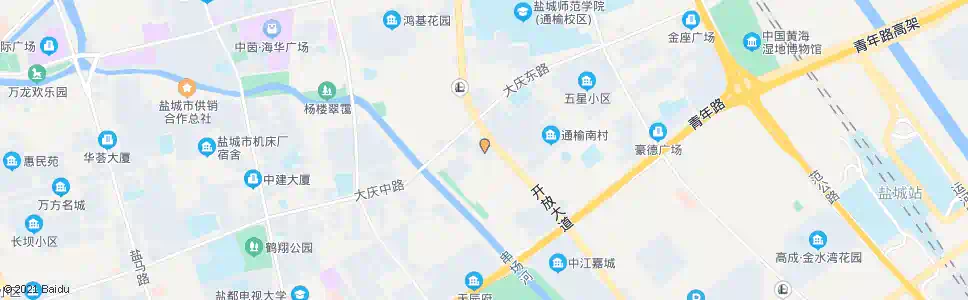 盐城大丰汽配城_公交站地图_盐城公交_妙搜公交查询2025