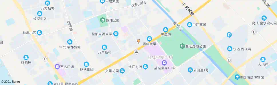 盐城迎宾路康乐路口_公交站地图_盐城公交_妙搜公交查询2025