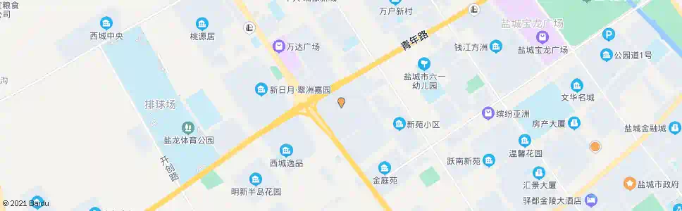 盐城八菱华庄_公交站地图_盐城公交_妙搜公交查询2025