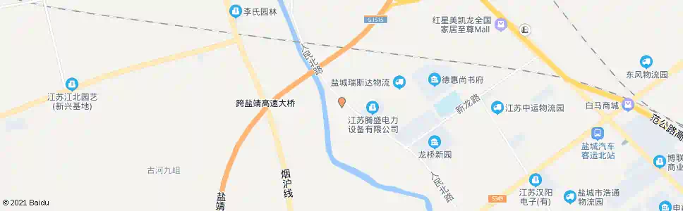 盐城新悦集团公司_公交站地图_盐城公交_妙搜公交查询2025
