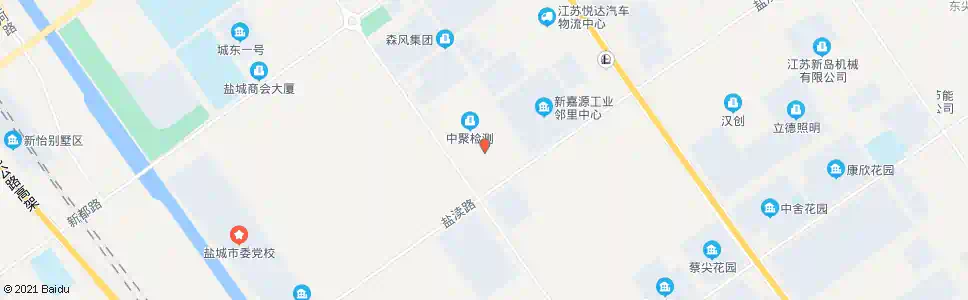 盐城国际投资中心_公交站地图_盐城公交_妙搜公交查询2025