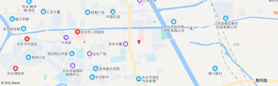 盐城富腾_公交站地图_盐城公交_妙搜公交查询2025