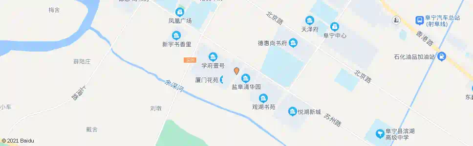 盐城中星嘉园_公交站地图_盐城公交_妙搜公交查询2025