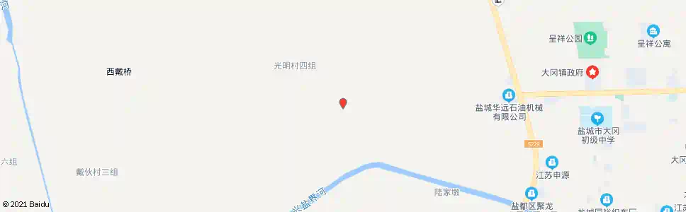 盐城光明村_公交站地图_盐城公交_妙搜公交查询2025