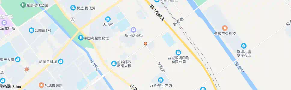 盐城文港路新都路口_公交站地图_盐城公交_妙搜公交查询2025