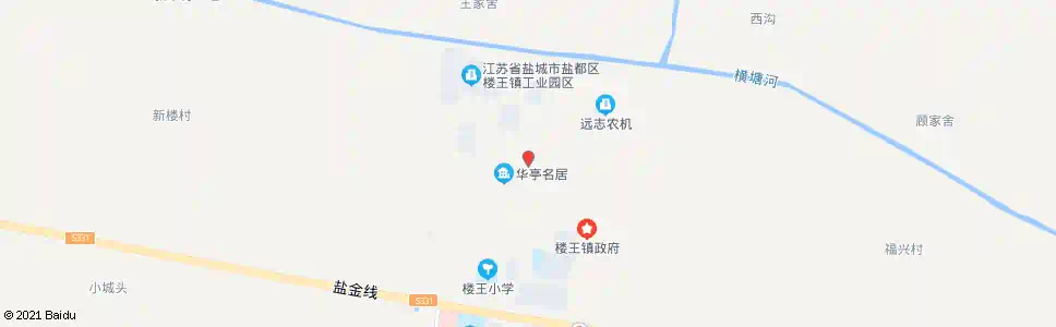 盐城楼王利民路_公交站地图_盐城公交_妙搜公交查询2025