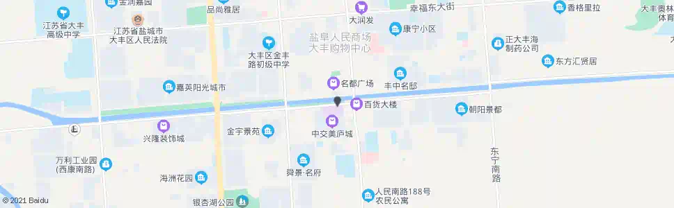 盐城红旗桥_公交站地图_盐城公交_妙搜公交查询2025