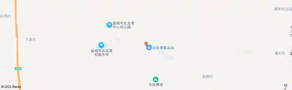 盐城北龙港老车站_公交站地图_盐城公交_妙搜公交查询2025