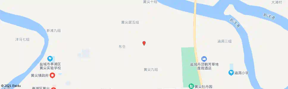 盐城黄尖中心村_公交站地图_盐城公交_妙搜公交查询2025