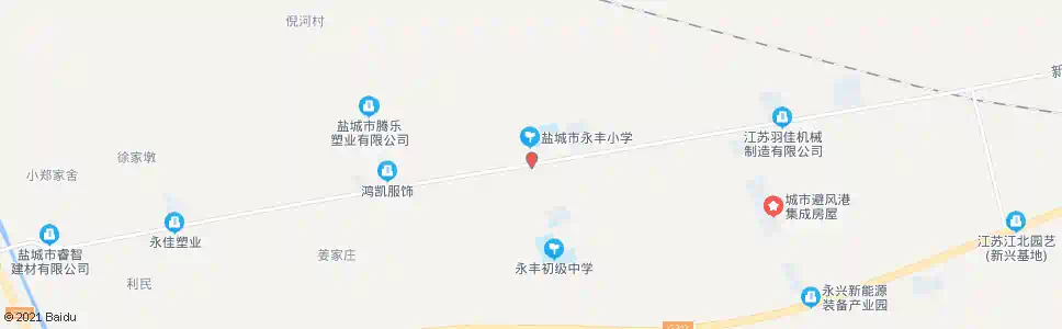 盐城永丰_公交站地图_盐城公交_妙搜公交查询2025