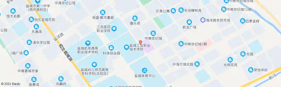 盐城电影院_公交站地图_盐城公交_妙搜公交查询2025