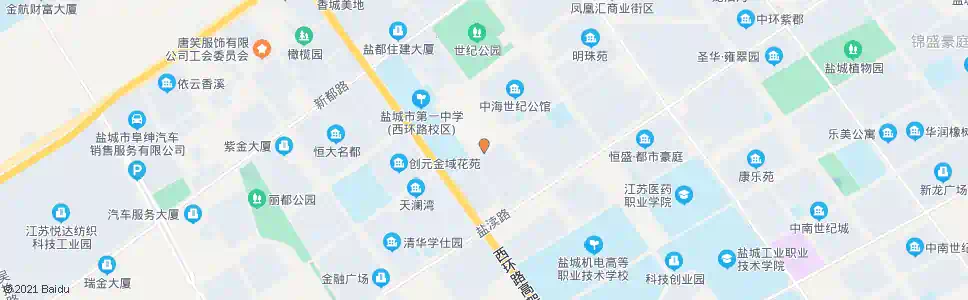 盐城裕新村_公交站地图_盐城公交_妙搜公交查询2025