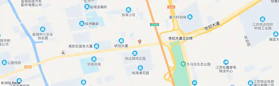盐城方向村_公交站地图_盐城公交_妙搜公交查询2025