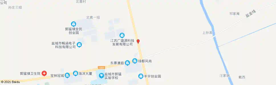 盐城大冈省道229_公交站地图_盐城公交_妙搜公交查询2025
