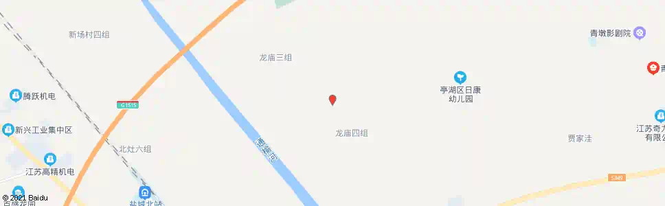 盐城龙庙村五组_公交站地图_盐城公交_妙搜公交查询2025