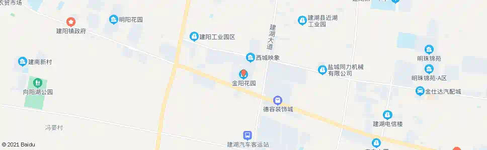 盐城金阳花园_公交站地图_盐城公交_妙搜公交查询2025