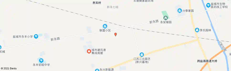 盐城三里站_公交站地图_盐城公交_妙搜公交查询2025