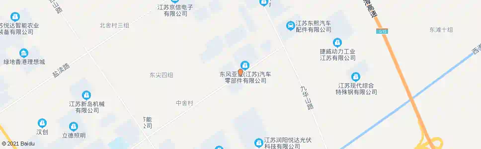 盐城赣江路崂山路口_公交站地图_盐城公交_妙搜公交查询2025