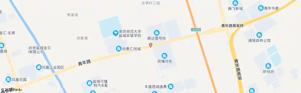 盐城青年路_公交站地图_盐城公交_妙搜公交查询2025