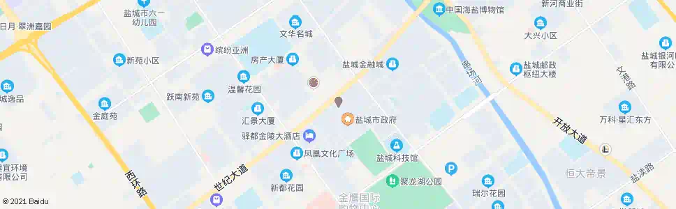 盐城县中医院北_公交站地图_盐城公交_妙搜公交查询2025